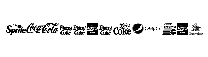 logos and logos tfb  Free Fonts Download