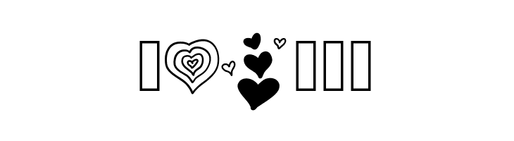 PWValentineLove  Free Fonts Download