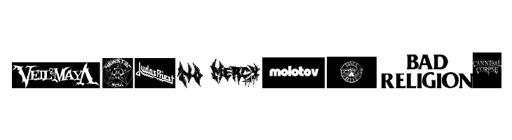 MUSIC LOGOS TFB  Free Fonts Download