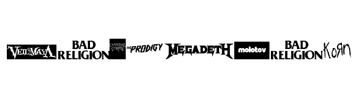 MUSIC LOGOS TFB  Free Fonts Download