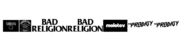 MUSIC LOGOS TFB  Free Fonts Download