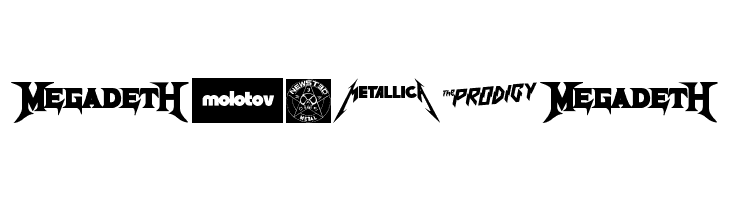 MUSIC LOGOS TFB  Free Fonts Download