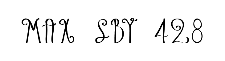 Austie Bost Blueberry Muffins  Free Fonts Download