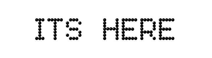 Light LED Board-7  Free Fonts Download