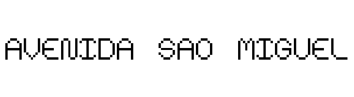 Rounded Pixel-7  Free Fonts Download