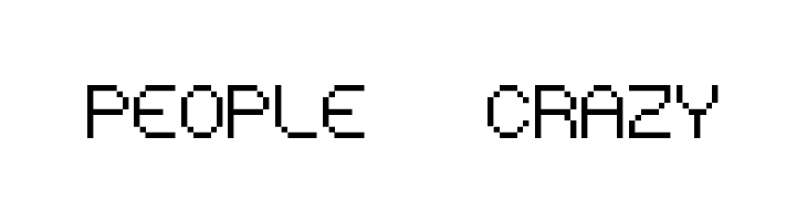 Rounded Pixel-7  Free Fonts Download