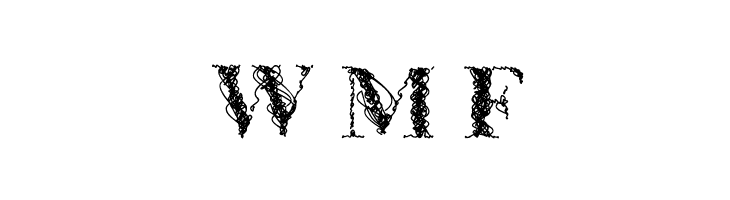 CF WireFrame Demo Regular  Free Fonts Download