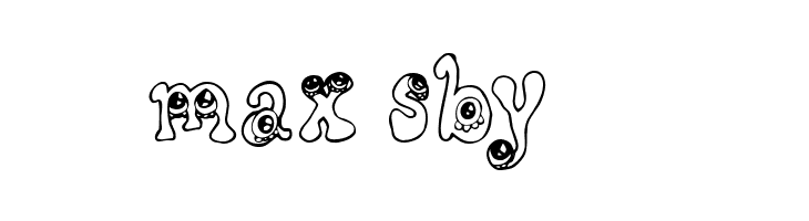 CF Little Monsters Regular  Free Fonts Download