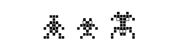 Binary SoldiersII  Free Fonts Download