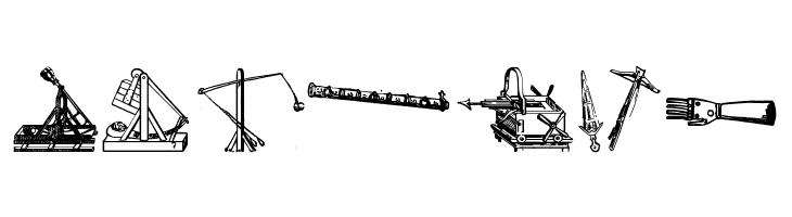 Ancient Weapons tfb  Free Fonts Download