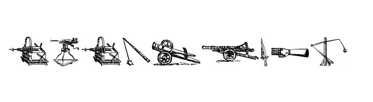 Ancient Weapons tfb  Free Fonts Download