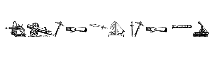 Ancient Weapons tfb  Free Fonts Download