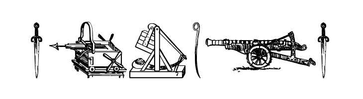 Ancient Weapons tfb  Free Fonts Download