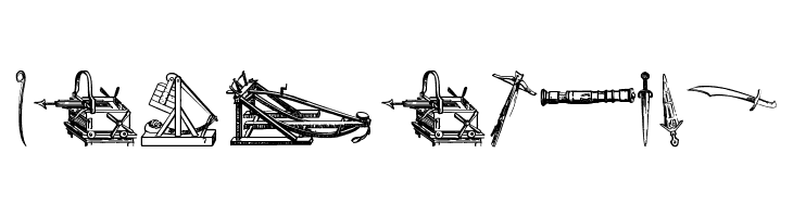 Ancient Weapons tfb  Free Fonts Download