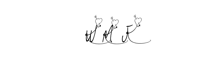 JessyHeartItalic  Free Fonts Download