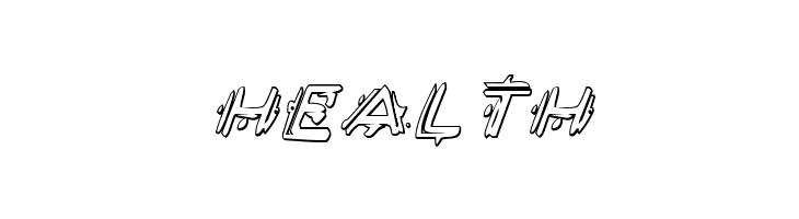 Berserker Shadow Italic  Free Fonts Download