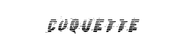 Earthshake Gradient Italic  Free Fonts Download