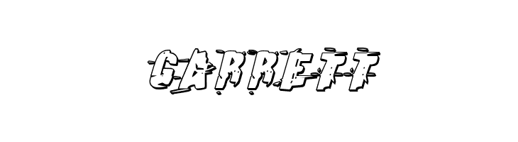 Earthshake 3D Italic  Free Fonts Download