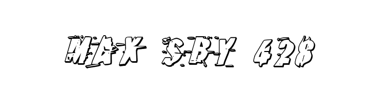 Earthshake 3D Italic  Free Fonts Download