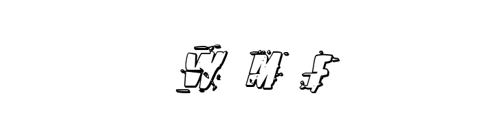 Earthshake 3D Italic  Free Fonts Download