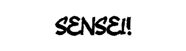 sensei%2521 Fandango Font