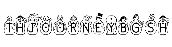 JFSnowbiz  Free Fonts Download