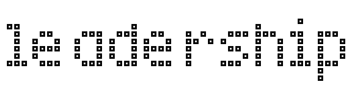 Brick LED-7  Free Fonts Download