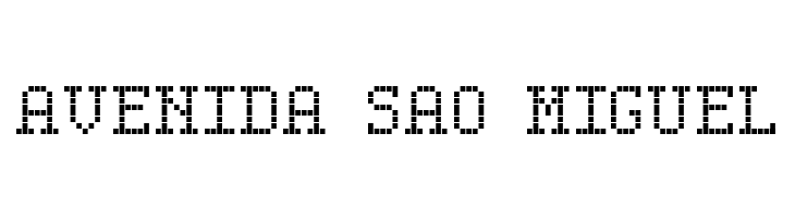 Serif LED Board-7  Free Fonts Download