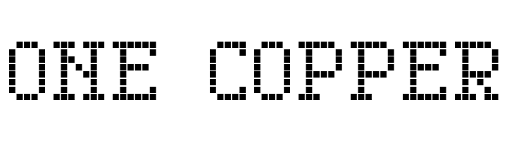 Serif LED Board-7  Free Fonts Download