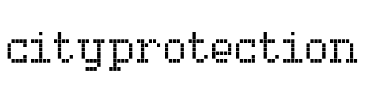 Serif LED Board-7  Free Fonts Download