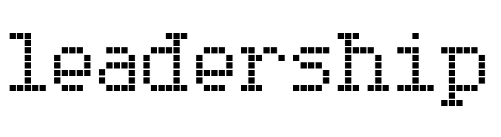 Serif LED Board-7  Free Fonts Download