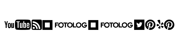 Social logos tfb  Free Fonts Download