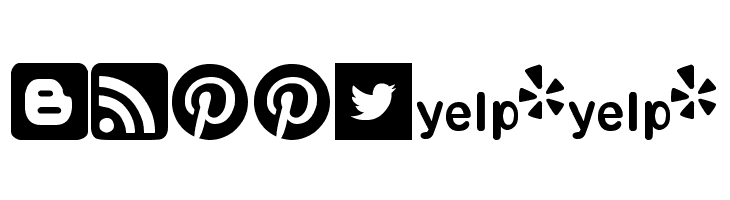 Social logos tfb  Free Fonts Download