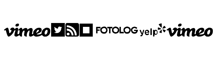 Social logos tfb  Free Fonts Download