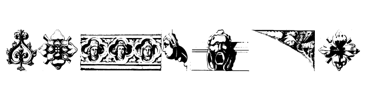 old ornaments  Free Fonts Download