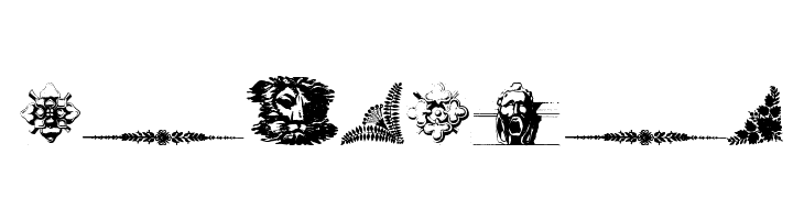 old ornaments  Free Fonts Download