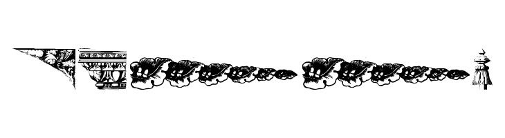 old ornaments  Free Fonts Download