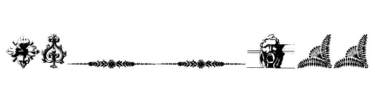 old ornaments  Free Fonts Download