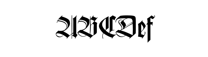 WilhelmKlingsporGotisch  Free Fonts Download