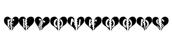 Heartbroken  Free Fonts Download