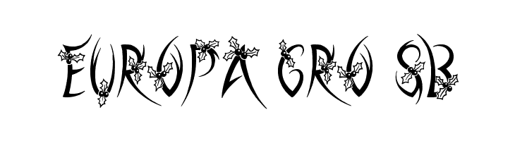 Holly Christmas  Free Fonts Download