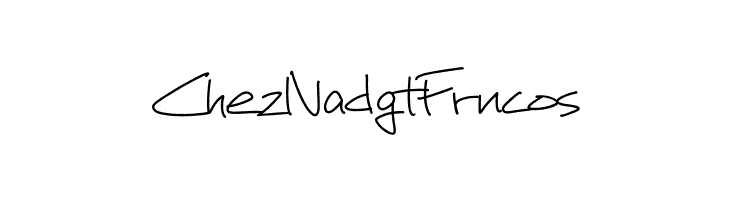 ChezNadgtFrncos #1Ichiro Font