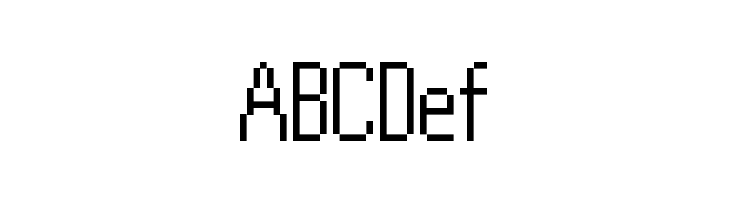 FortySeven Micro NBP  Free Fonts Download