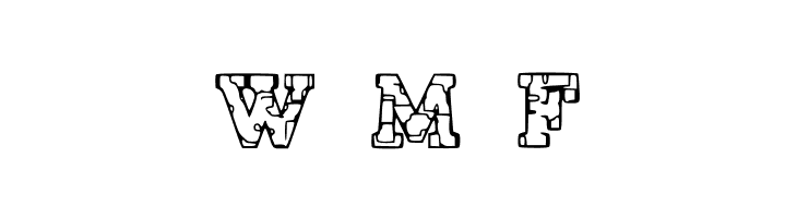 Prison Tattoo  Free Fonts Download