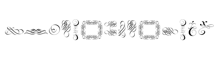 Cornucopia of Ornaments  Free Fonts Download