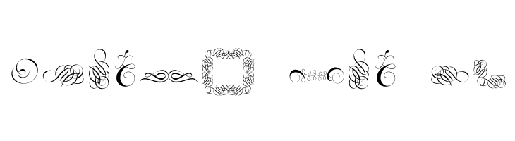 Cornucopia of Ornaments  Free Fonts Download