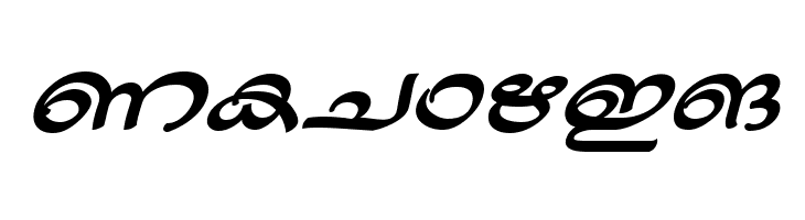 ML-TTJaya BoldItalic  Free Fonts Download