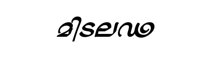 ML-TTJaya BoldItalic  Free Fonts Download