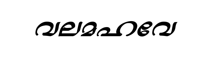 ML-TTJaya BoldItalic  Free Fonts Download