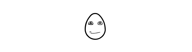 eggfaces tfb  Free Fonts Download